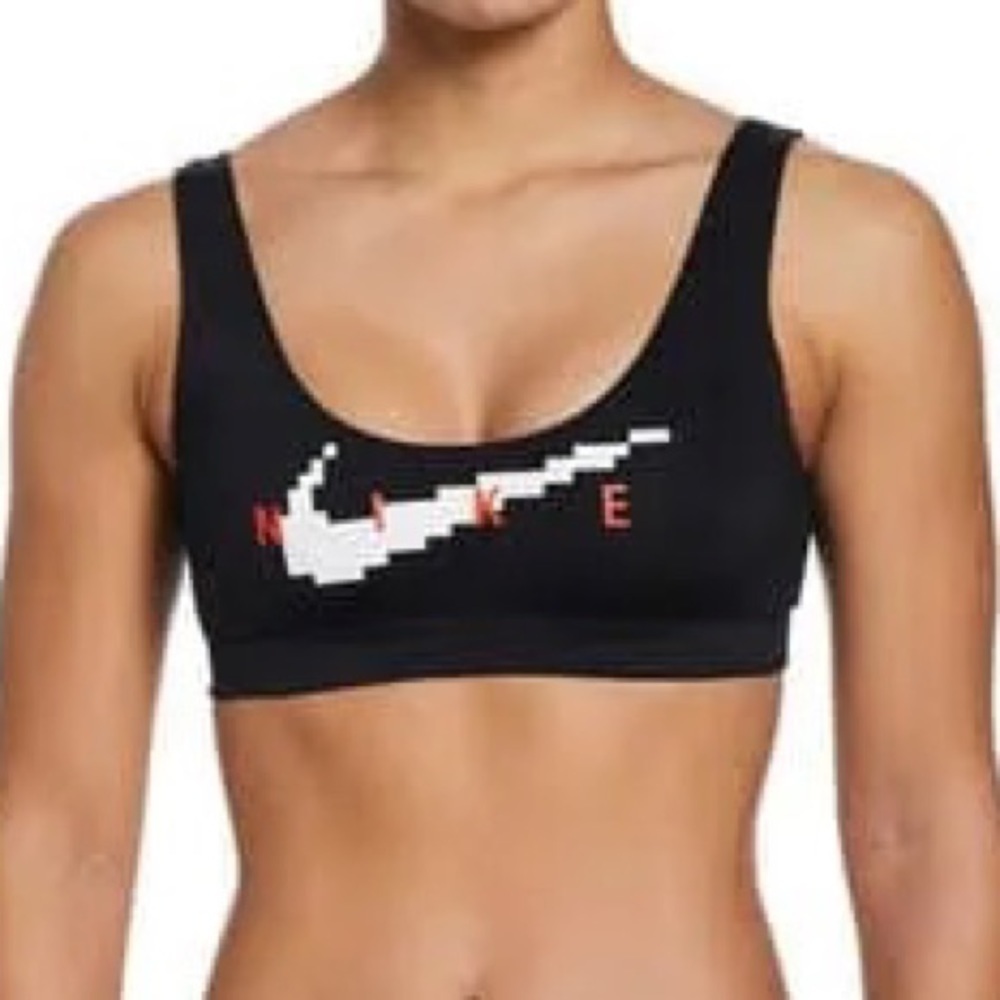 Nike Women's Scoop-Neck Bikini Swim Top Size S